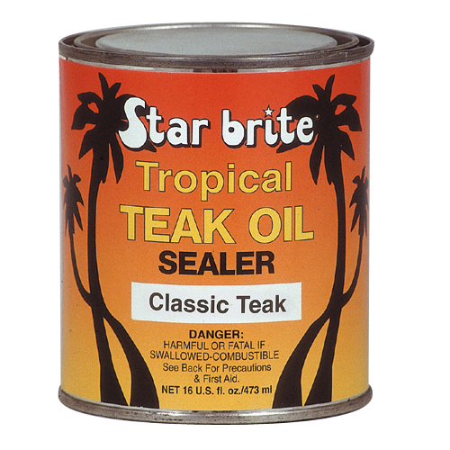 STAR BRITE TROPICAL TEAK OIL/SEALER 32 OZ. (CLASSIC TEAK) CMS