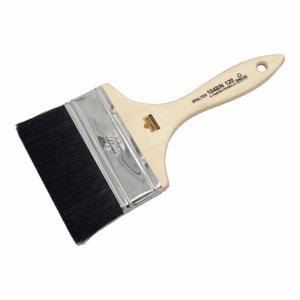 OMEGA - Paint Brush “Spalter” 1048/N – 100% Black Bristle n°120 - Thickness 9 mm Width 50 mm