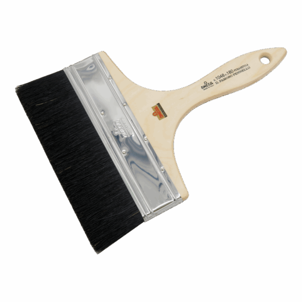 OMEGA - Paint Brush “Spalter” 1048/N – 100% Black Bristle n°180 - Thickness 9 mm Width 55 mm
