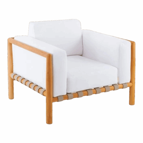 Pevero Armchair in Teak