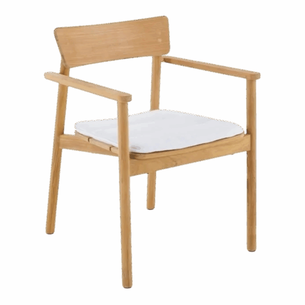 Pevero Small Armchair in Teak