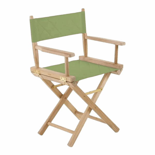 Ginger Small Armchair in Teak and Batyline