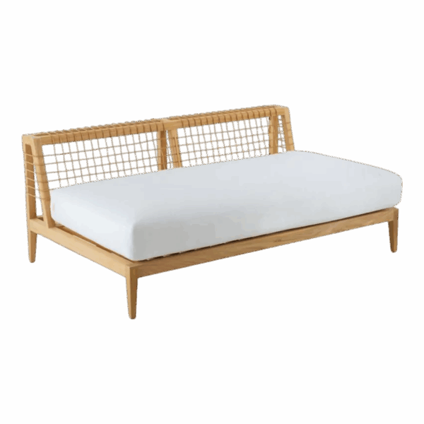 Synthesis back module in teak and WaProLace
