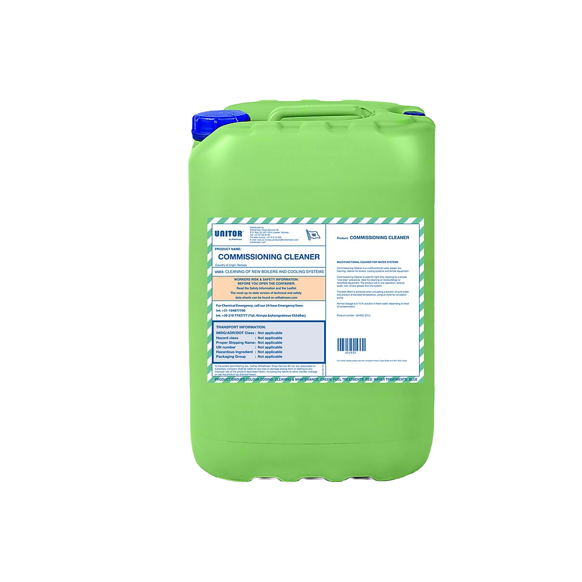 WILHELMSEN - Unitor Commisioning Cleaner 25 L